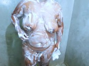 නාන ගමන් ගත්ත පට්ට සැප ෆක් එක. ඒ පක මරු හලෝ - Stepmom and Stepson Fuck in the bathroom while bathing 7/16