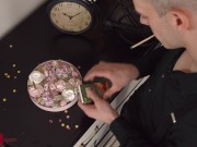 Dude wishes GF happy birthday with creampie 1/16