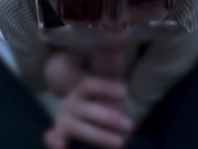 清楚系のメガネ女子が口内射精されてちゃう♡ cum im mouth blowjob 7/16