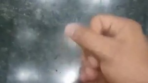 masturbandome en el baño