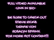 Bisexual Orgy- Steve Rickz, Drake Von and Rosalyn Sphinx 14/16
