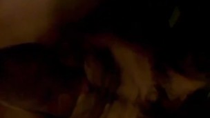 Riding a 12inch dildo