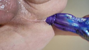 Anal Dragon Dildo - Learning To Fist & Rosebud
