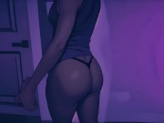 Anime Girl Curly Rican gets dominated by the PURGER 7/16