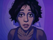 Anime Girl Curly Rican gets dominated by the PURGER 9/16