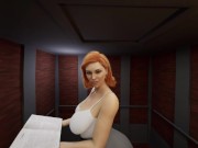 Having sex with my teacher in the elevator 9/16