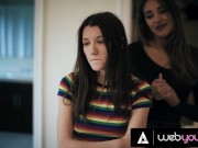 Obsessed Babe Wants Rough Sex With Stepsister's Girlfriend In Exchange For Keeping Her Secret 3/16