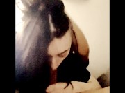 I love feeling my boyfriend's cock in my mouth while he stares at my ass 14/16