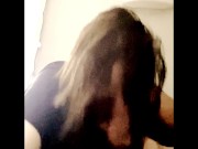 I love feeling my boyfriend's cock in my mouth while he stares at my ass 16/16