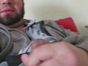 Morning hand job