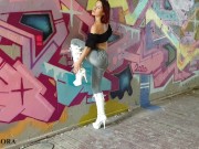 Perfect Ass in Tight Jeans & Boots ASMR Walking 13/16