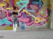 Perfect Ass in Tight Jeans & Boots ASMR Walking 5/16