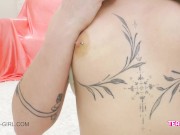 Super Hot Teen brunette orgasms at audition 5/16