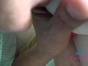 Blonde pornstar Lilly Bell roleplaying as a naughty nurse blowjob and hardcore fuck POV 3/16