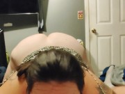 Wife gives amazing blowjob🌬️ then rides me cowgirl and reverse cowgirl🥰😍🤤😋😌😨😵 5/16