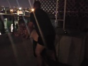 Sex on the balcony over the ocean is amazing 2/16