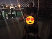 Sex on the balcony over the ocean is amazing 9/16