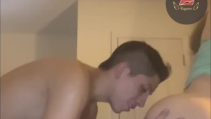 Shemale Oral Sex to Colombian boy