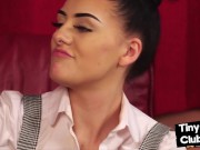 SPH CFNM GF gives short HJ 4 small cock 6/16