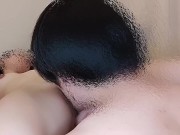 PokoPooh 絶頂後も舐められるクンニ😍　その3　 절정 후에도 핥는 쿤니😍 그 3 9/16