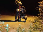 Simply perfect! A whore that is used as exactly what most cunts are a fucking living urinal! 3/16