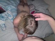 Fucking sucking petite tits and ass