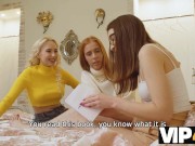 VIP4K. Exciting girls dream to become actress but today they play with toy 4/16