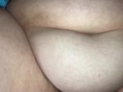 Big tit BBw creampie and cum shot on face 10/16