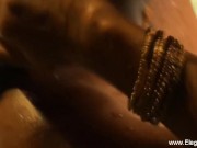 Brunette Beauty From India Getting Undressed For Pleasure 8/16