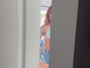 Hot Redhead Step Sister Still Lets Him Fuck Her Tight Pussy After She Caught Him Watching 5/16