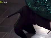 CFNM classy doms give group kitchen BJ 12/16