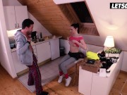 Stud Gives It To Skinny Chick Liz After Photoshoot - LETSDOEIT 3/16