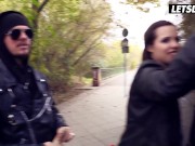 Big Tits Brunette Pina Deluxe Picked Up For Raunchy Fuck In A Big Van - LETSDOEIT 4/16