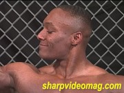 Naked Cage Fighters- Nude Bodybuilder Spreads His Legs to the Limit 13/16