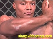 Naked Cage Fighters- Nude Bodybuilder Spreads His Legs to the Limit 15/16