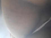 I film my beautiful tits, my body, ass and my pussy in a thong for social networks 13/16