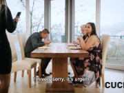 CUCK4K. Dude enters friend's bedroom and starts fucking his wife 3/16