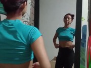 my stepsister lets me fuck her tight pussy while our parents are away 2/16