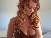 Big booby redhead housesitter breaks the rules while my mom was gone!! 6/16