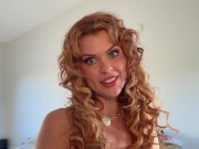 Big booby redhead housesitter breaks the rules while my mom was gone!! 7/16