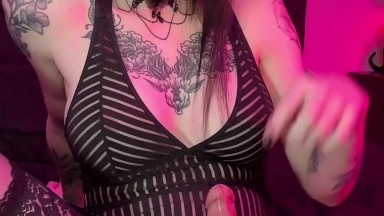 Trans Goth Mommy Dom JOI - Good Boys Follow Along With Mommy