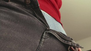 Horny college boy edging until shooting cum all over the place
