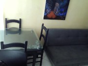 I fuck my lover with my arne on the couch in my stepsister's office 4/16