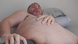 Stretching my ass hard with a big black dildo