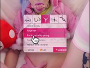 Baise Oney Beez la petite kawaii tatouée dans ce jeu porno interactif 12/16