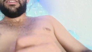Camilo Brown CBT Big Cock Quick Balls Slapping Jerk Off and Cum Eating