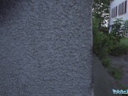 Public Agent She Is Wanking In Public place And In Need Of A large dick 1/16