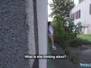 Public Agent She Is Wanking In Public place And In Need Of A large dick 2/16