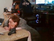 Heather Kane Milks in College Dorm wearing Gray Northface! 6/16