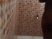 Fell down while trying to twerk inside bathroom 10/16